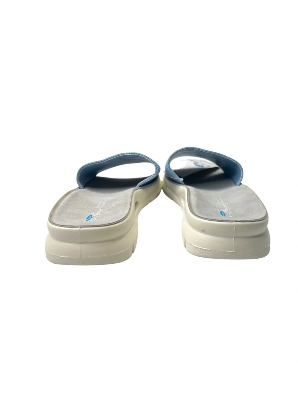 Aqua College Alina Waterproof Slide Sandals Size 7.5 Light Blue Slides NWTOS